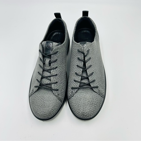 Ecco shoes Soft 8 sneakers comfort shoes classic Gray and black women size 8 - Picture 8 of 11